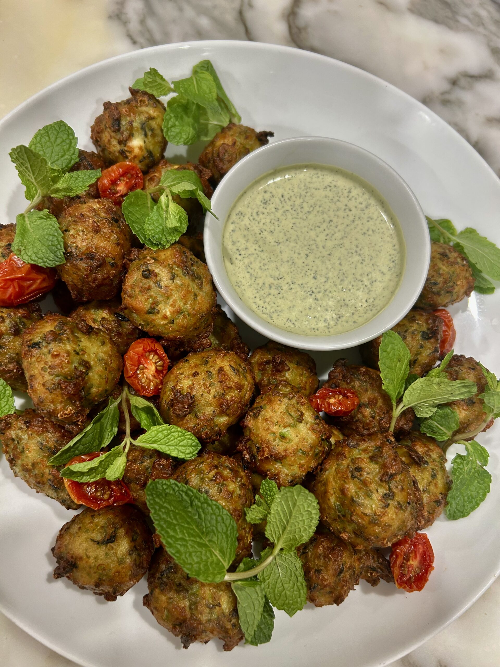 Pea Fritters Pea Fritters