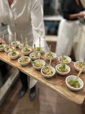 Scallops Red Sage Canapes_ Bowls Scallops Red Sage Canapes_ Bowls